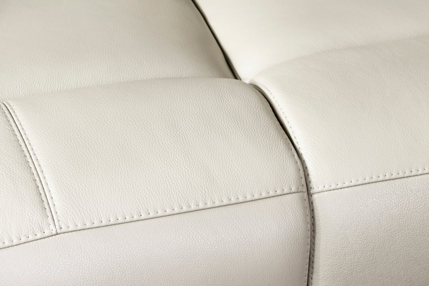 Sofa da Rodeo Ivory 1 chỗ